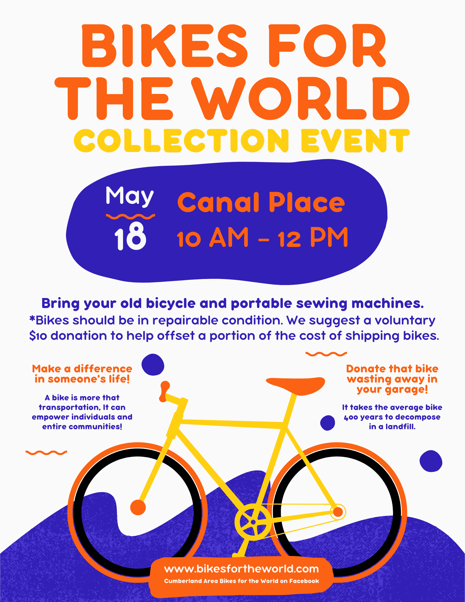 Bike Recycling Event